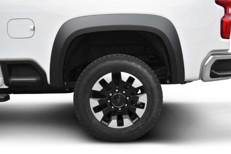 Bushwacker 2020 Chevrolet Silverado 2500/3500 Extend-A-Fender Style Flares 4pc - Black - Mammoth Racing -