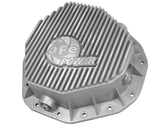 afe Rear Differential Cover (Raw; Street Series); Dodge Diesel Trucks 03-05 L6-5.9L (td) - Mammoth Racing -