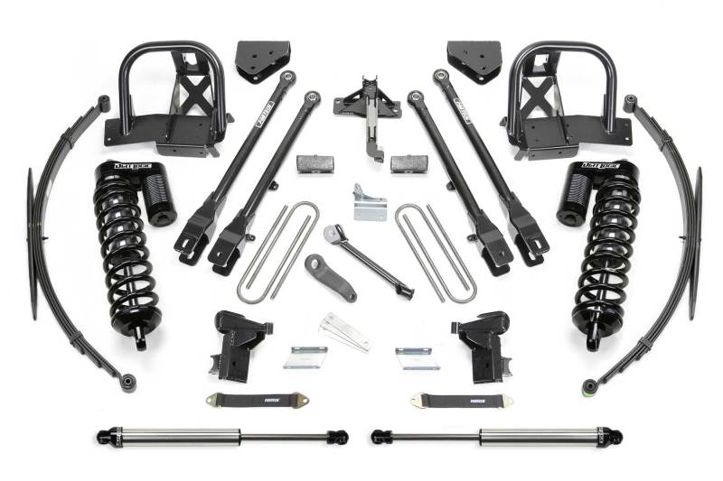 Fabtech 08-10 Ford F250 4WD 10in 4Link Sys w/Dlss 4.0 C/o& Rr Dlss - Mammoth Racing -