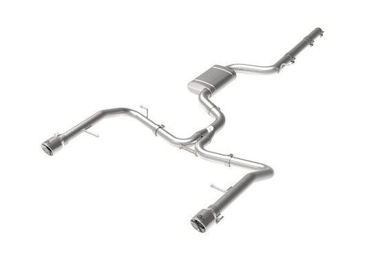 afe 19-21 VW Jetta GLI (MKVII) L4-2.0L (t) MACH Force-Xp 304 SS Cat-Back Exhaust System Polished Tip - My Store
