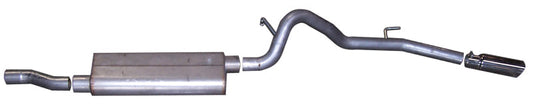 Gibson 07-09 Dodge Nitro R/T 4.0l 2.5in Cat-Back Single Exhaust - Stainless - Mammoth Racing -