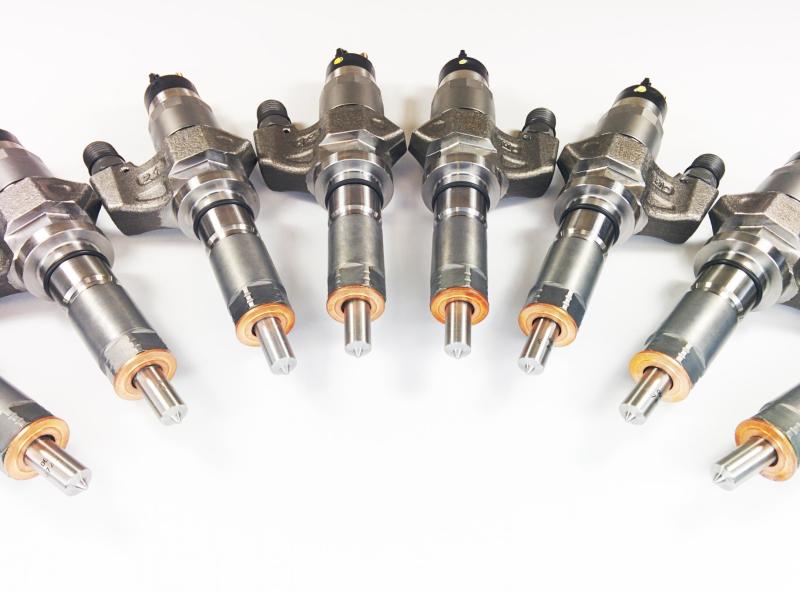 DDP Duramax 01-04 LB7 Reman Injector Set - 75 (45% Over) - Mammoth Racing -