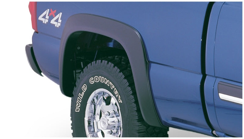 Bushwacker 03-06 Chevy Silverado 1500 Fleetside Extend-A-Fender Style Flares 2pc - Black - My Store
