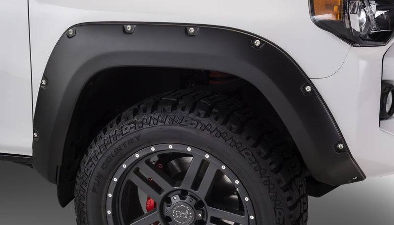 Bushwacker 14-18 Toyota 4Runner Pocket Style Flares 2pc Excludes Limited - Black - Mammoth Racing -