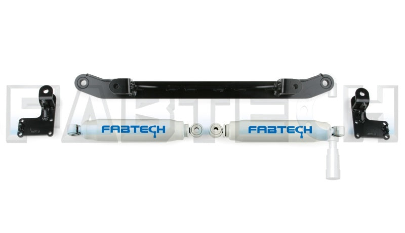 Fabtech 99-04 Ford F250/350 4WD Dual Performance Steering Stabilizer Kit - My Store