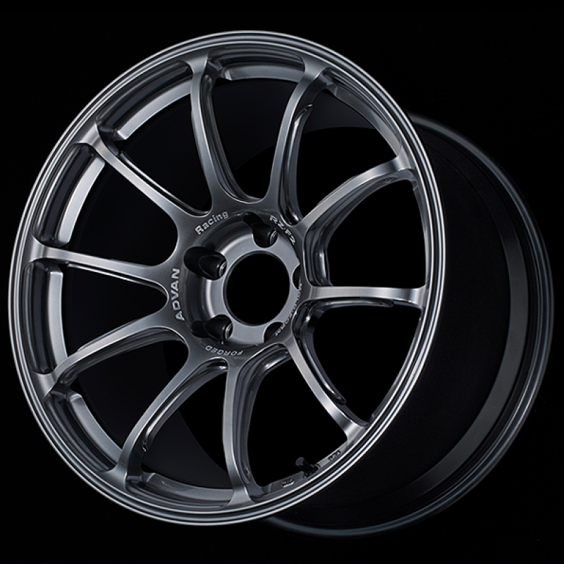 Advan RZ-F2 18x10 +25 5-114.3 Racing Hyper Black Wheel - My Store