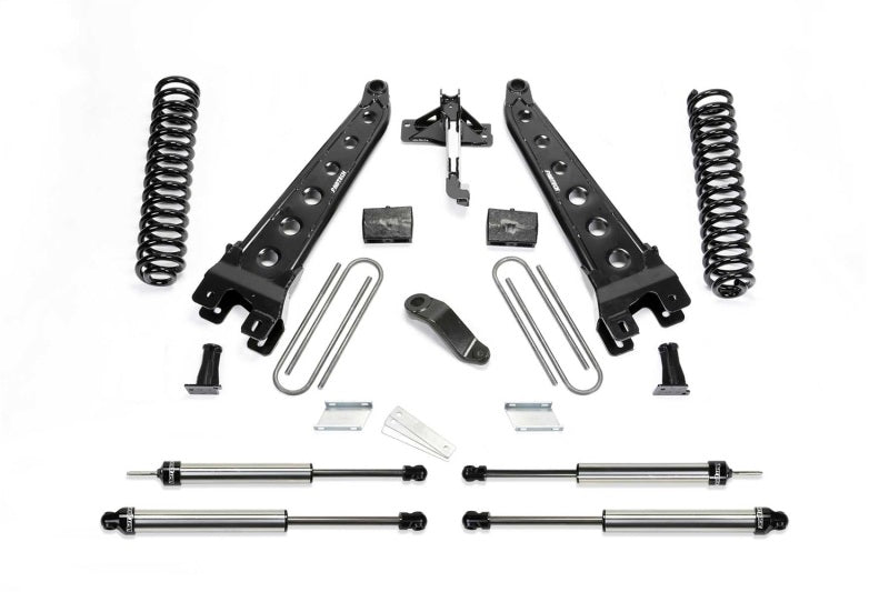Fabtech 19-20 Ford F450/f550 4WD Diesel 6in Rad Arm Sys w/Coils & Dl Shks - My Store