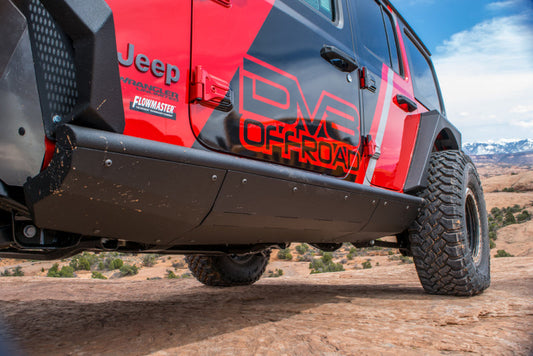 DV8 Offroad 2018+ Jeep Wrangler JL Boatside Sliders (4 Door Only) - Mammoth Racing -