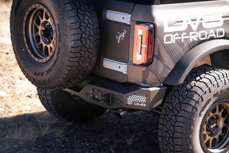 DV8 Offroad 21-22 Ford Bronco MTO Series Rear Bumper - Mammoth Racing -
