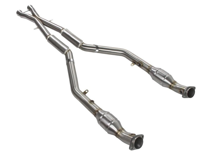 AFE 08-13 BMW(E90/92/93) MACH Force XP 304 Stainless Steel V8 4.0L w/ Cat & Resonator - Mammoth Racing -