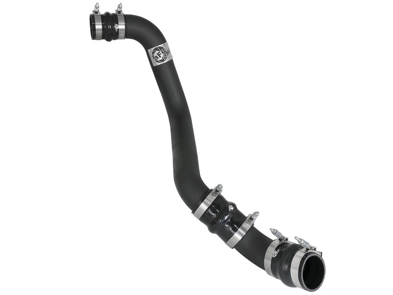 aFe Bladerunner Intercooler Tube Hot Side 3in 17-18 GM Diesel Trucks V8-6.6L (td) L5P - Black - Mammoth Racing -