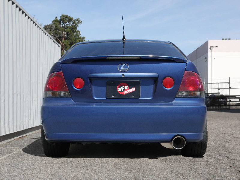 aFe Lexus IS300 01-05 L6-3.0L Takeda Cat-Back Exhaust System- Polished Tip - Mammoth Racing -