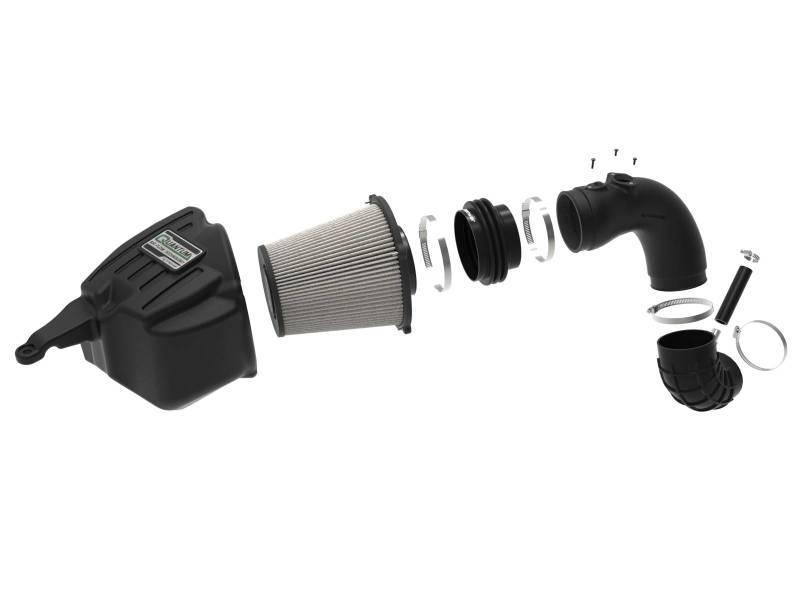 aFe 07-09 Ram 2500/3500 Cummins L6-6.7L (td) Quantum Cold Air Intake System w/ Pro Dry S Filter - My Store