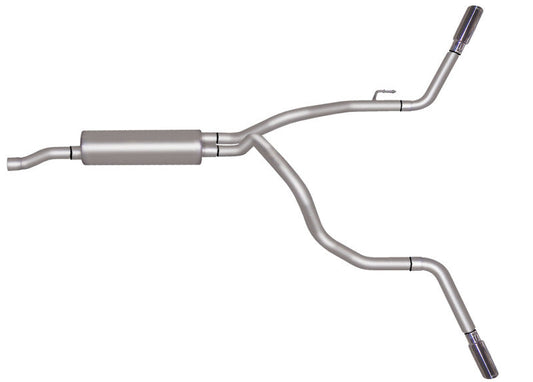 Gibson 11-18 Ram 1500 Big Horn 5.7l 2.25in Cat-Back Dual Extreme Exhaust - Stainless - Mammoth Racing -