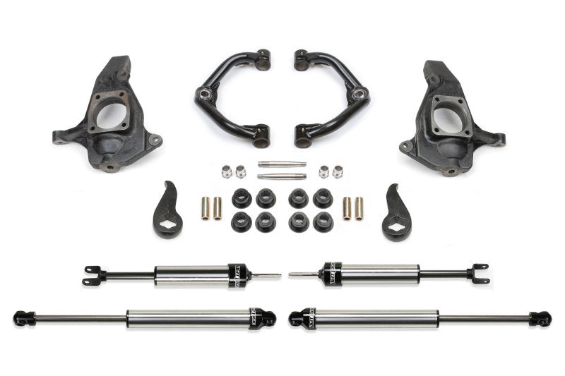 Fabtech 11-19 GM C/k2500hd/3500hd 4in Ultimate System w/Uniball UCA & DL Shocks - Mammoth Racing -