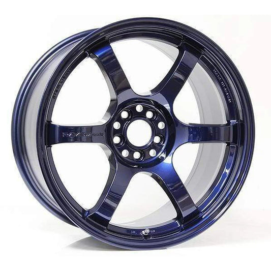 Gram Lights 57dr 18x9.5 +38 5-114.3 Eternal Blue Pearl Wheel (Min Order Qty 20) - Mammoth Racing -