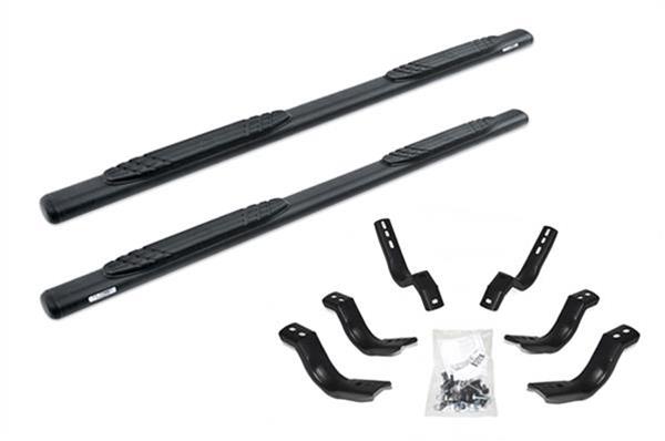Go Rhino 2022 Toyota Tundra Double Cab 4dr 4in. OE Xtreme Kit w/Sidesteps + Brkts - Tex. Blk - Mammoth Racing -