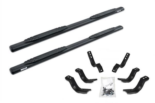 Go Rhino 2022 Toyota Tundra Double Cab 4dr 4in. OE Xtreme Kit w/Sidesteps + Brkts - Tex. Blk - Mammoth Racing -