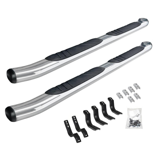 Go Rhino 2022 Toyota Tundra Crew Max 4dr 5in. OE Xtreme Composite Kit w/Sidesteps + Brkts - Chrome - Mammoth Racing -