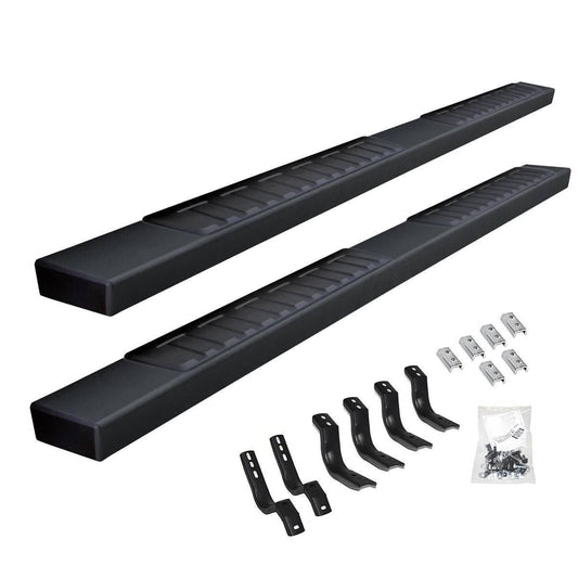 Go Rhino 2022 Toyota Tundra DC 4dr 6in. OE Xtreme II Complete Kit w/SideSteps + Brkts - Tex. Blk - Mammoth Racing -