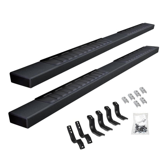 Go Rhino 2022 Toyota Tundra Crew Max 4dr 6in. OE Xtreme II Kit w/SideSteps + Brkts - Tex. Blk - Mammoth Racing -