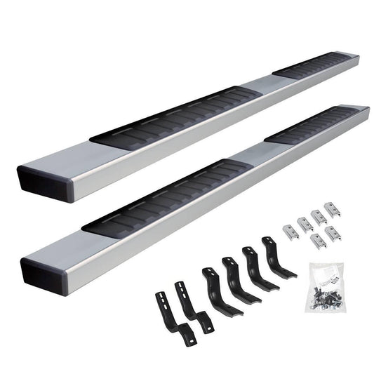 Go Rhino 2022 Toyota Tundra Crew Max 4dr 6in. OE Xtreme II Kit w/SideSteps + Brkts - Polished - Mammoth Racing -
