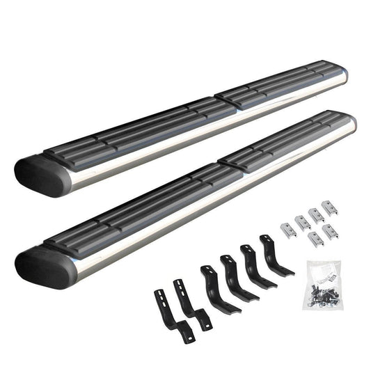 Go Rhino 2022 Toyota Tundra Double Cab 4dr 6in. OE Xtreme Kit w/SideSteps + Brkts - Polished - Mammoth Racing -