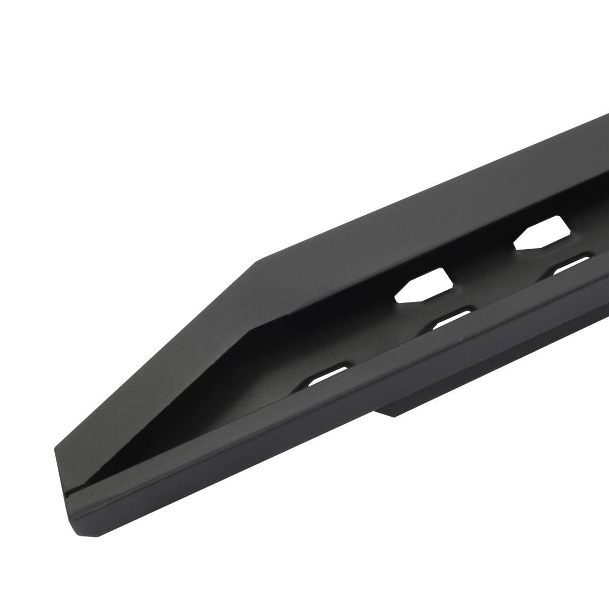 Go Rhino 21-22 Ford Bronco (Excl. Sport) 4DR RB20 Slim Running Boards Kit (w/Brackets) - Tex. Blk - Mammoth Racing -