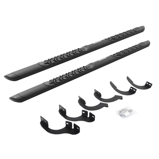 Go Rhino 2022 Toyota Tundra Double Cab 4dr V-Series V3 Complete Kit w/Sidestep + Brkts - Tex. Blk - Mammoth Racing -