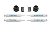Fabtech 14-18 Ram 2500/3500 4WD 2.5in Coil Spacer Kit - Component Box w/Stealth Shock Absorbers - Mammoth Racing -