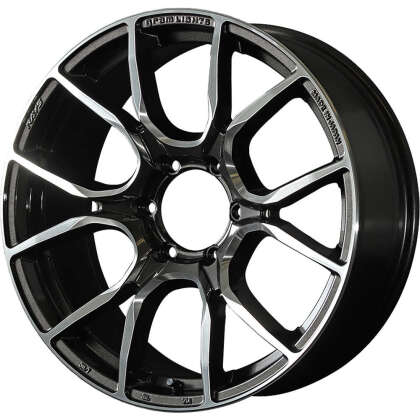 Gram Lights 57fxz 19x10.5 +20 5-114.3 Super Dark Gunmetal & Machining Rim Edge DC Wheel