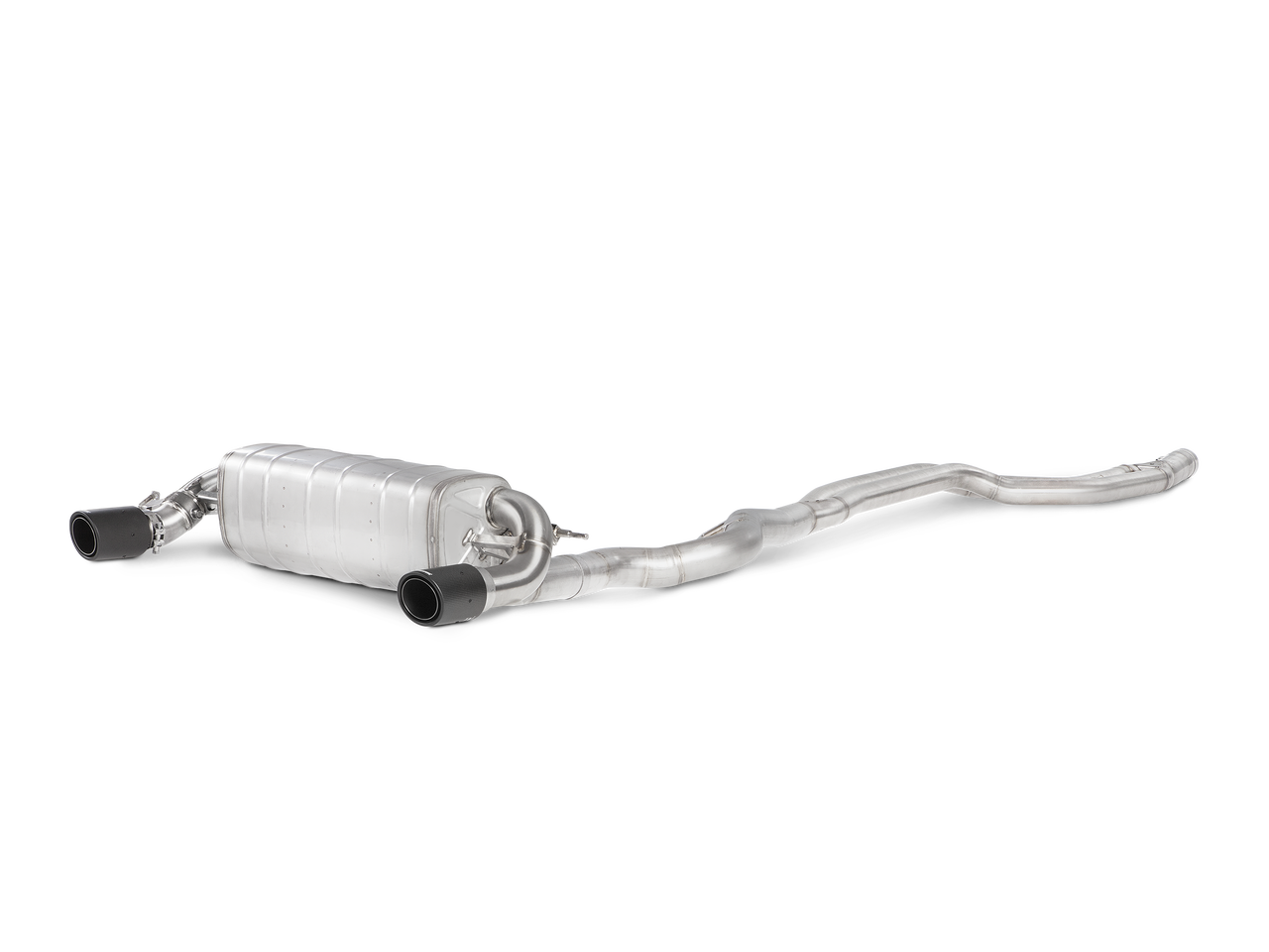 Akrapovic 16-17 BMW 340i (F30 F31) Evolution Line Cat Back (SS) w/ Carbon Tips (Req. Link Pipe) - My Store