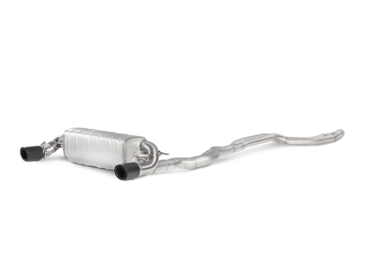 Akrapovic 16-17 BMW 340i (F30 F31) Evolution Line Cat Back (SS) w/ Carbon Tips (Req. Link Pipe) - My Store