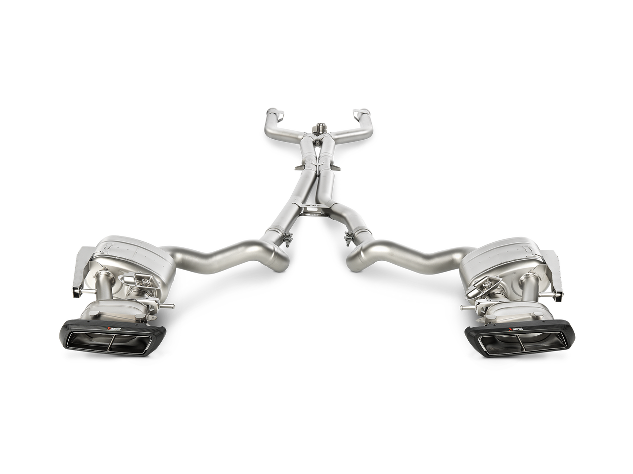 Akrapovic 15-17 AMG C63 Estate Evolution Line Cat Back (Titanium) w/ Carbon Tips (Req. Link Pipe) - My Store