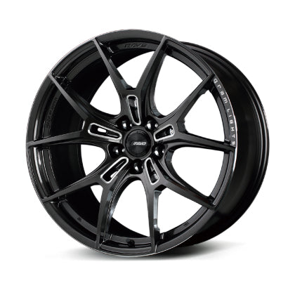 Gram Lights 57Trans-X 18x9 +0 6-135 Super Dark Gunmetal Wheel