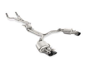 Akrapovic 14-17 Audi RS7 Sportback (C7) Evolution Line Cat Back (Titanium) w/ Carbon Tips - My Store