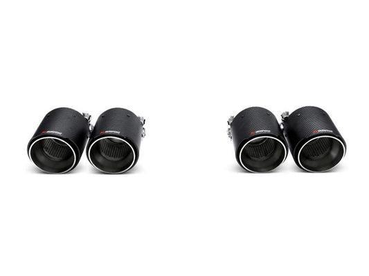 Akrapovic 14-17 BMW M3/M4 (F80/F82) Tail Pipe Set (Carbon) - My Store